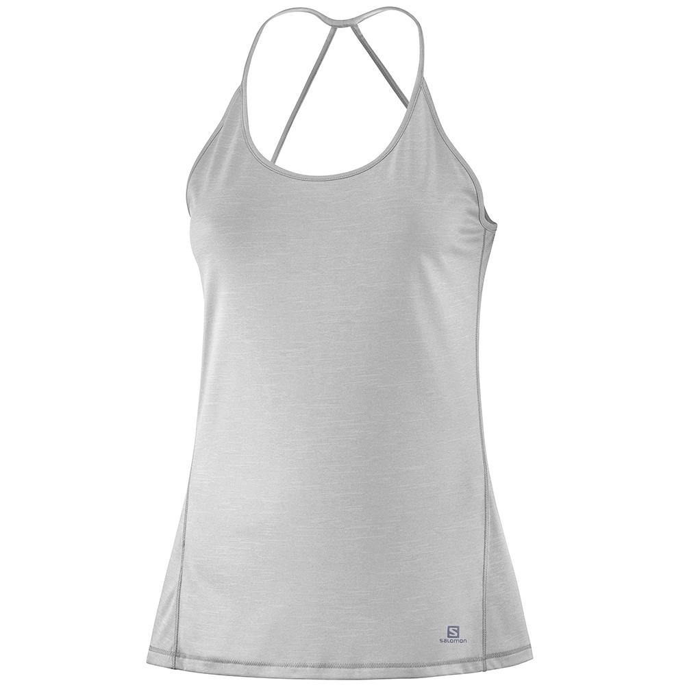 Salomon Israel COMET W - Womens Tank - Grey (LQTJ-03854)